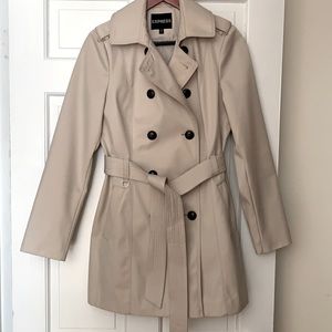Express Short Trench Raincoat